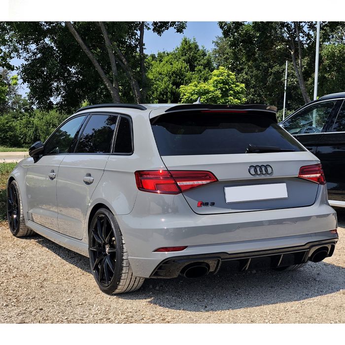 Задна тунинг броня RS3 за Audi A3 (8V) Хечбек Спортбек (2012 - 2019)