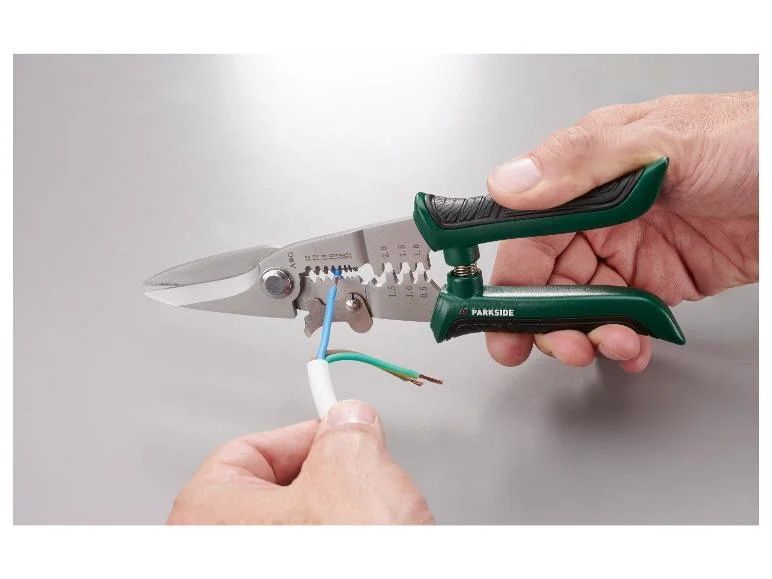 Clește profesional taiere sertizare stripper Parkside