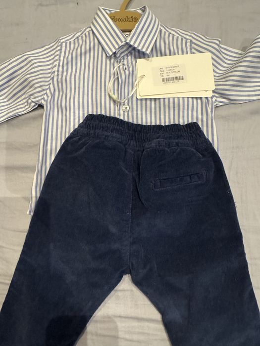 Официален костюм риза и панталон италианска Siviglia 9 месеца