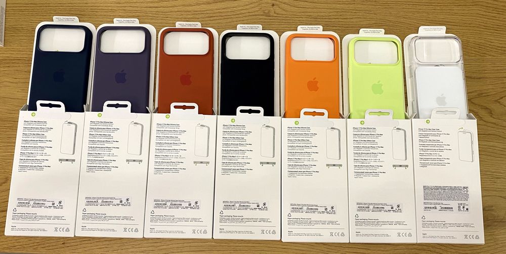 Apple MagSafe Silicone TechWoven iPhone 17 Pro Pro Max Air кейс