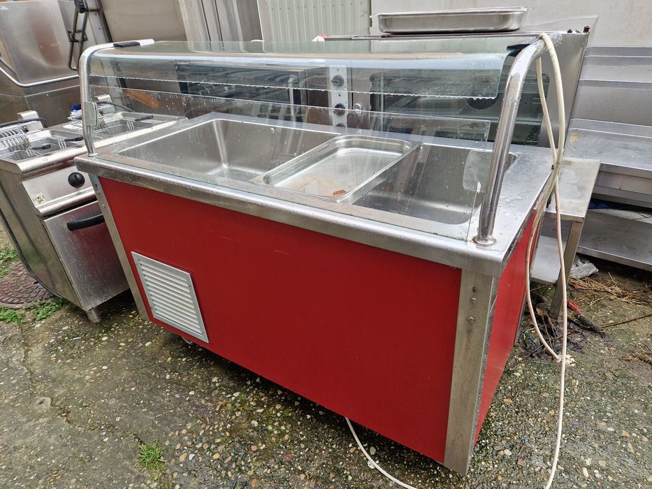 Dulap frigorific, Vitrina calda si rece, Masa calda bain marie