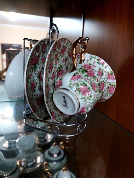 Набор из 2 чашек с блюдцами