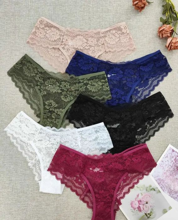 Трусики женские гипюровые