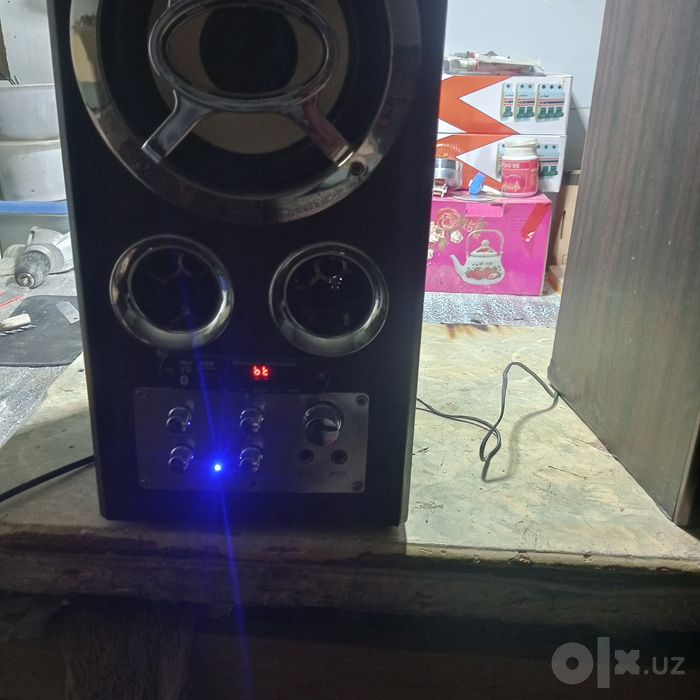 Акустическая система USB.BLUTUS.MIKRO SD.RADIO AUX