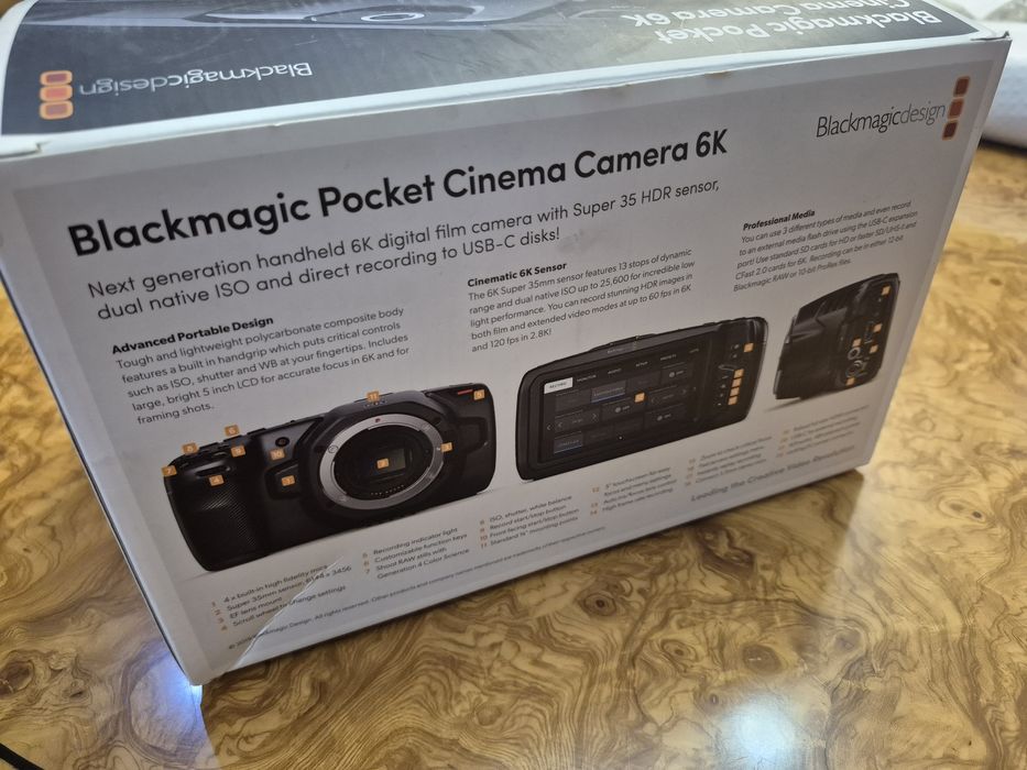 Blackmagic pocket cinema camera 6k bmpcc