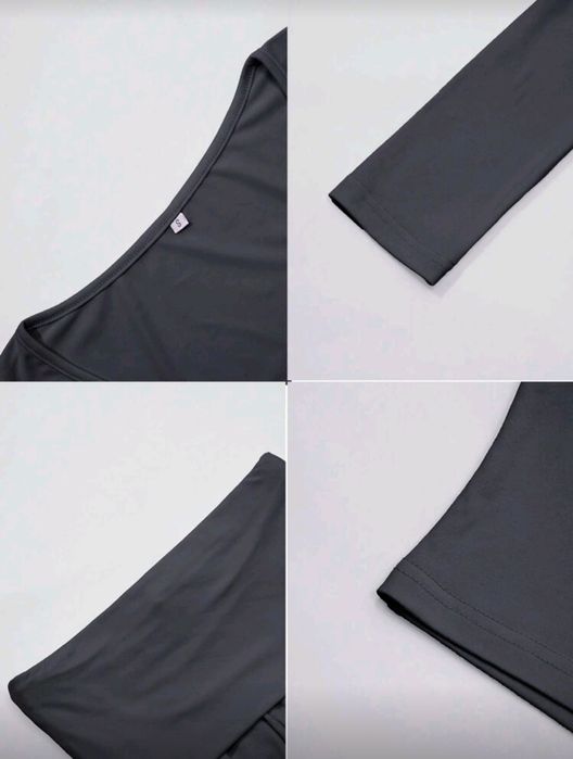 Нов дамски комплект от две части – Кроп топ и панталон чарлстон