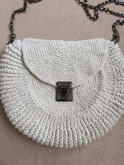 Плетена чанта с подплата