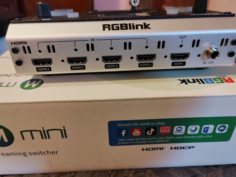 Mixer video profesional  HD digital  cu USB