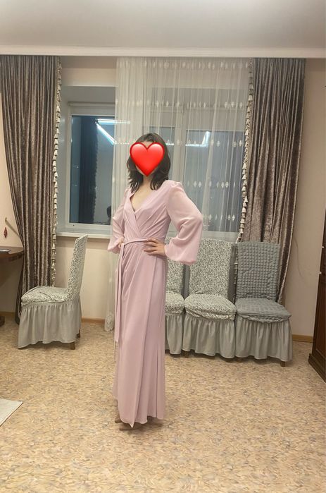 Продам платье нежно-сиреневое