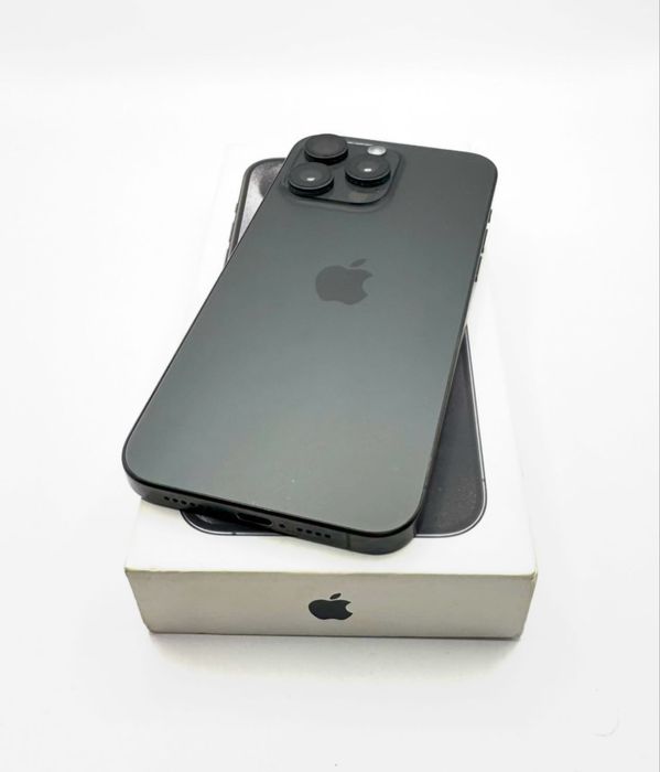 Iphone 16 Pro Black 128 Gb-100% baterie - garanție