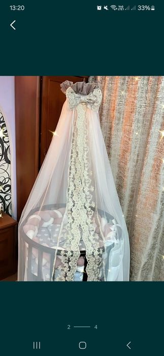 Балдахин для детской кроватки