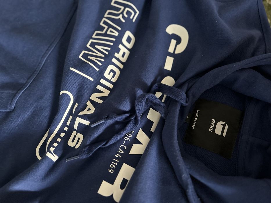 Тъмносин Мъжки Суитчер G-Star Raw