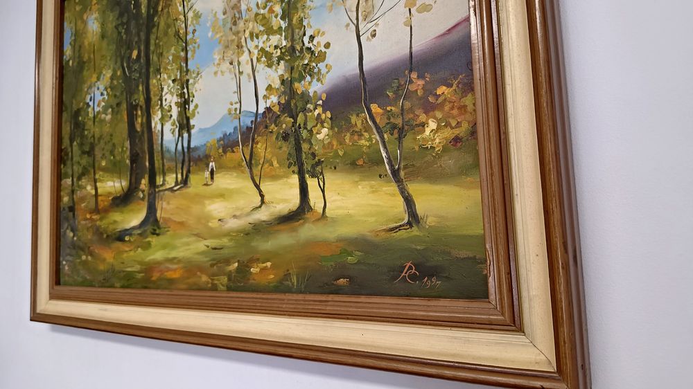 Pictură Luminiș de Nicolae Grigorescu Reproducere 100 cm
