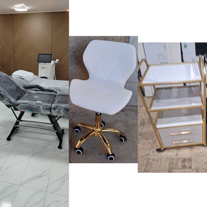 Kushetka etajerka stul