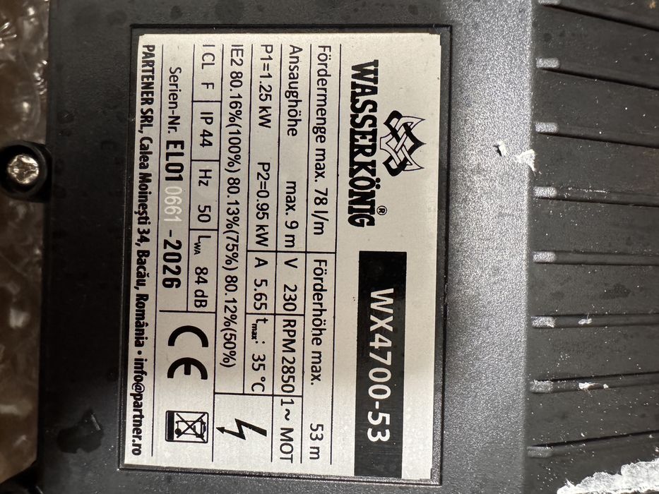 Hidrofor WasserKonig 24l