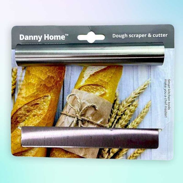 Метален нож за тесто и сладкарска шпатула Danny Home 15 x 11 см