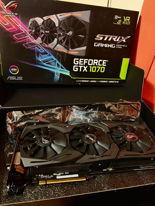 Asus Rog Strix Nvidia GTX 1070 8GB GDDR5