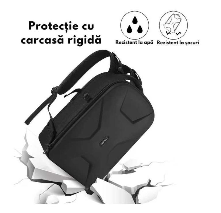 Rucsac FOTO, VIDEO, DRONA, compartiment pentru laptop, impermeabil