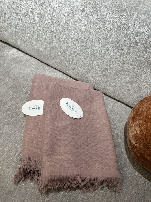 Банный и лицевой полотенца