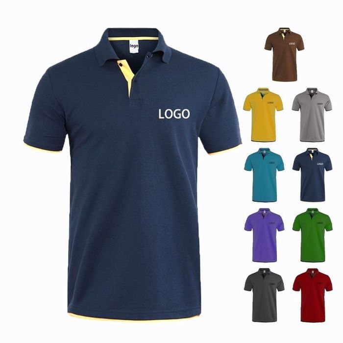 Поло на заказ с логотипом вашей компании.