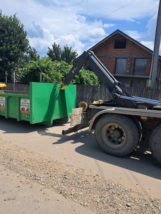 Camion cu macara si sistem container!