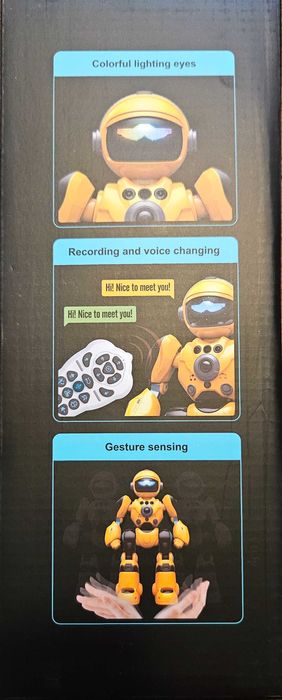 Танцуващ програмируем робот с дистанционно