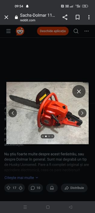 Vând drujba dolmar 112