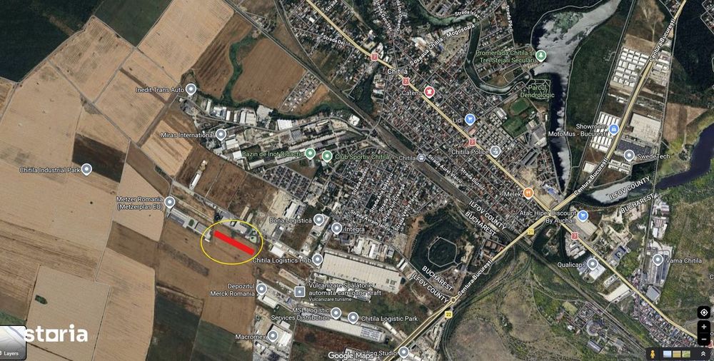 Teren agricol extravilan 10.000 mp