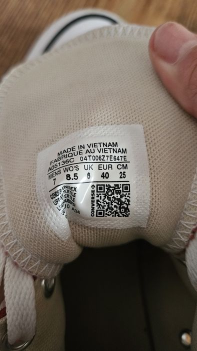 Converse cu platforma dama