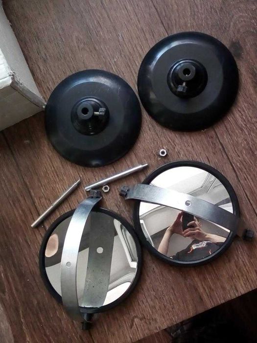 Выпуклое, вогнутое зеркало–2шт.