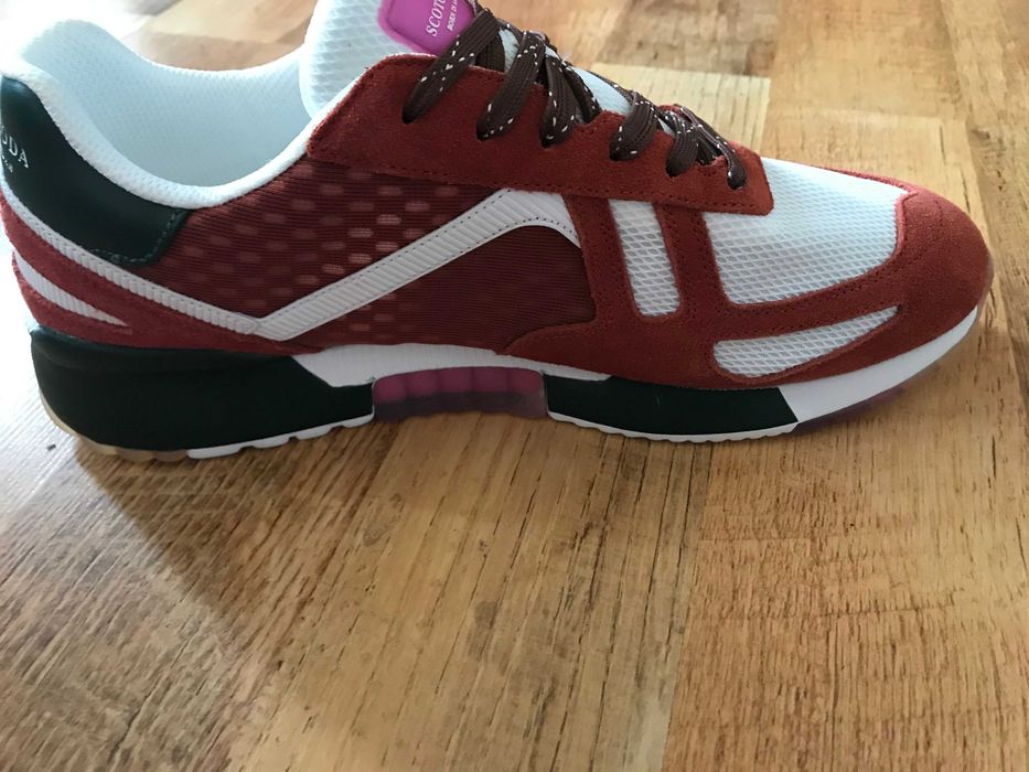 чисто нови оригинални мъжки кожени сникерси SCOTCH and SODA