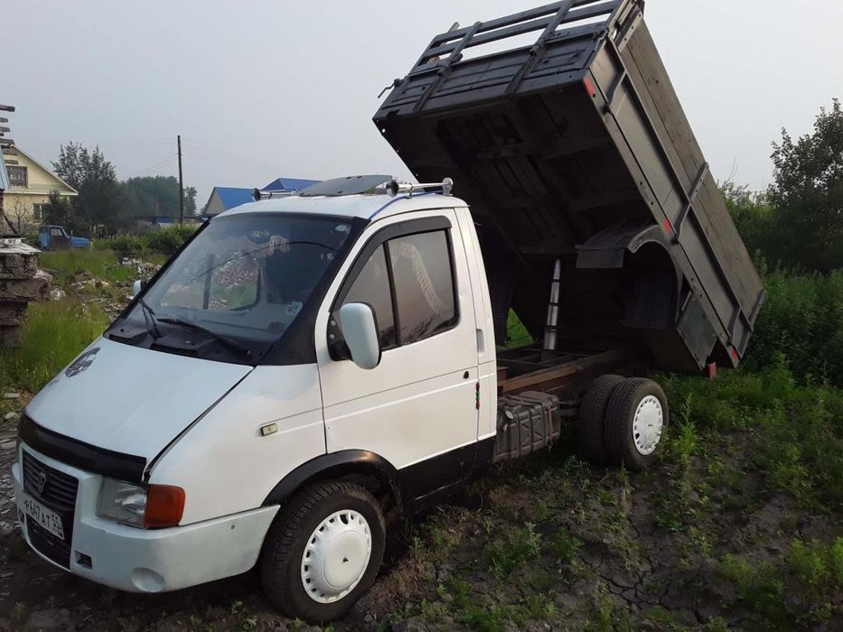 Глина Песок Гравий Отсев щебень. Газель самосвал