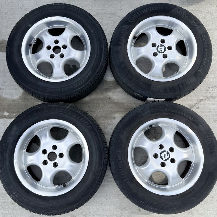 Roti vara - Jante aliaj - Seat, VW, Skoda - 5x100 - 15”