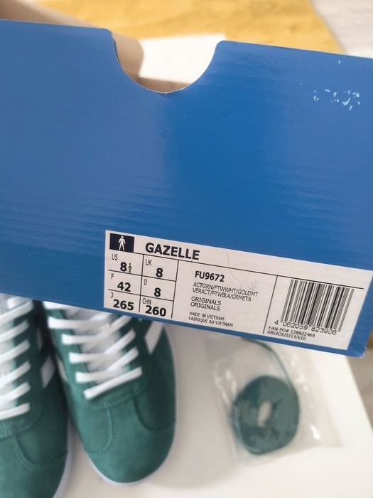 Adidas Gazelle verzi