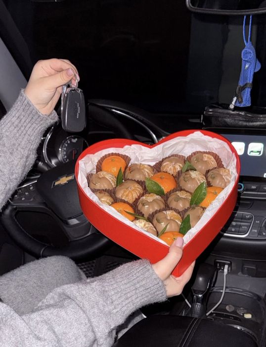 Мандарин в шоколаде