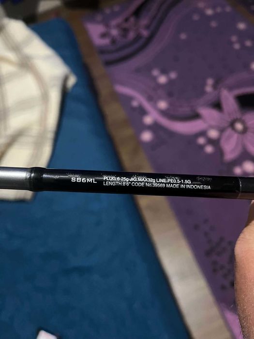 Продавам Спининг SHIMANO LUNAMIS S86ML - 2,59m 6 - 25g