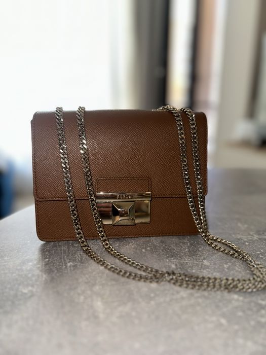 Кафява чанта Furla