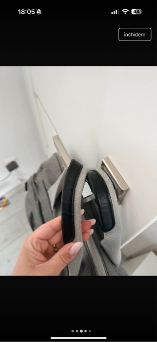 Geanta scutece/schimbat Joolz - culoare gri