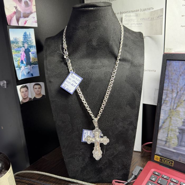 Цепочки из серебра 925 пробы