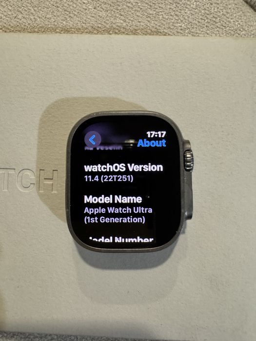 Apple Watch Ultra Titanium 49 mm 1 -во поколение