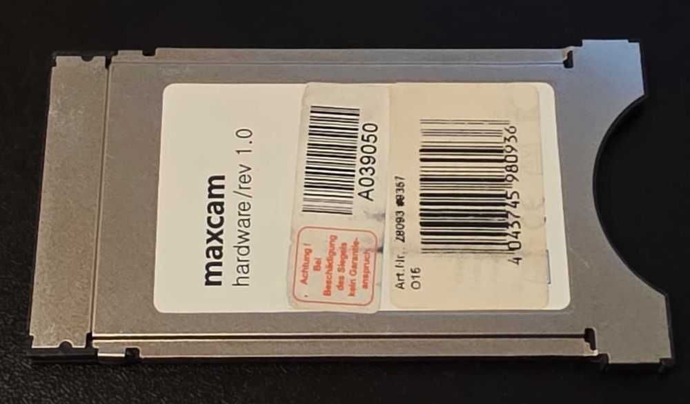 Card Maxcam pentru decodari programe TV (slot CI)