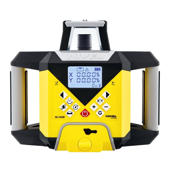 Laser rotativ Nivel System NL740R Digital, fascicul rosu
