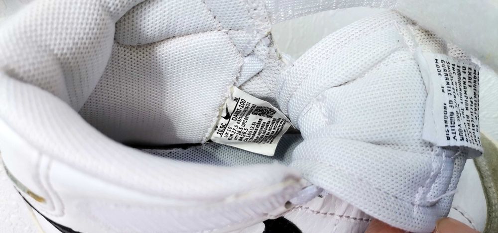 Adidasi ghete copii hightop NIKE Blazer Mid 77 mar 27,5 int 17cm piele