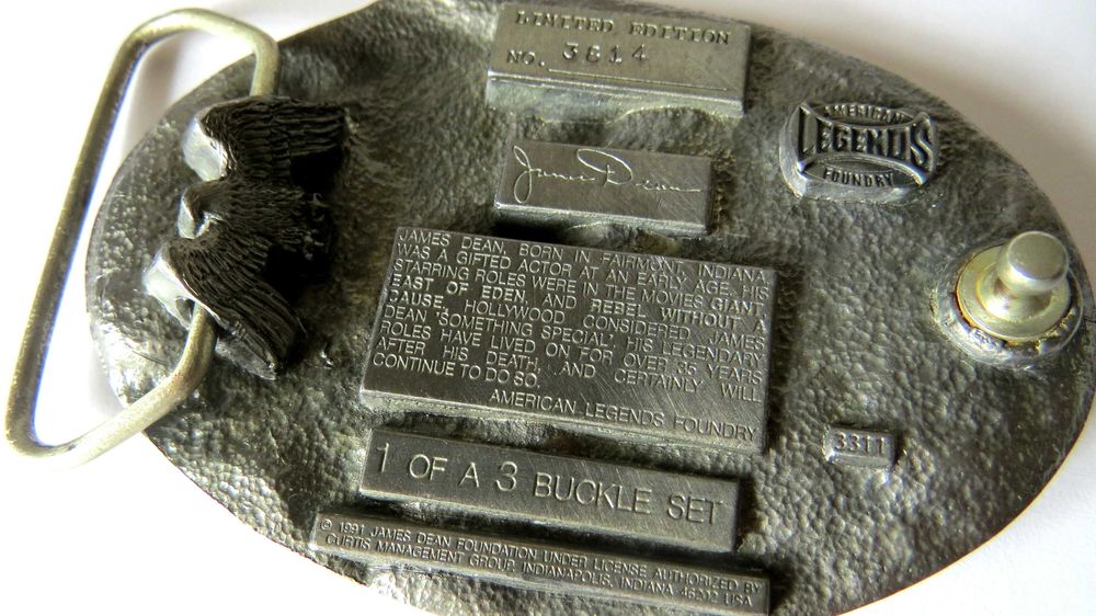 Catarame de curea James Dean ,USA