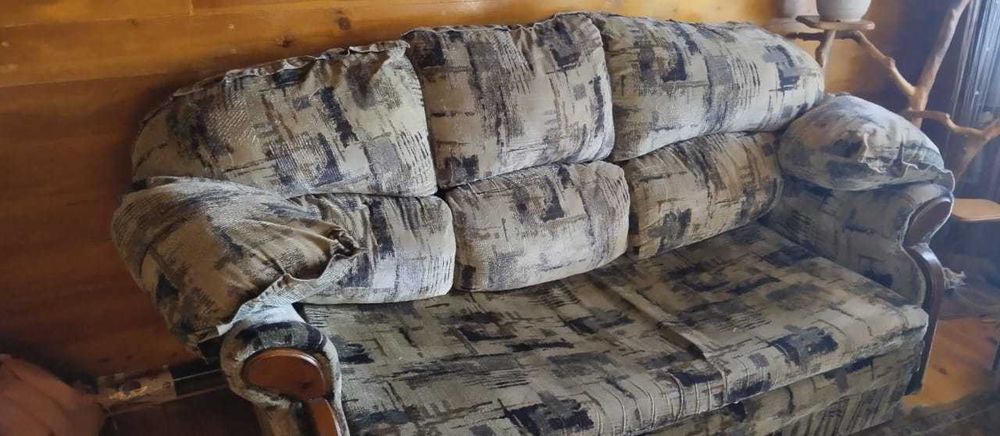 Диван, с креслом