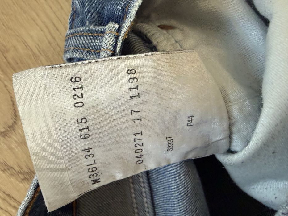 Blugi LEVIS 615 Orange Tab 1998 Barbati | Talie 36 x 34 (Talie 90 cm)