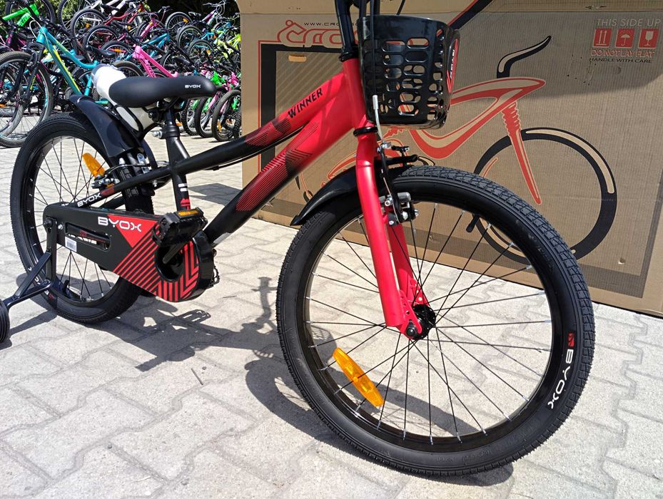 BYOX Велосипед 20" WINNER червен