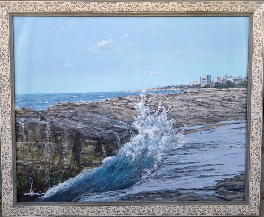 Картина ,,Морской выстрел''