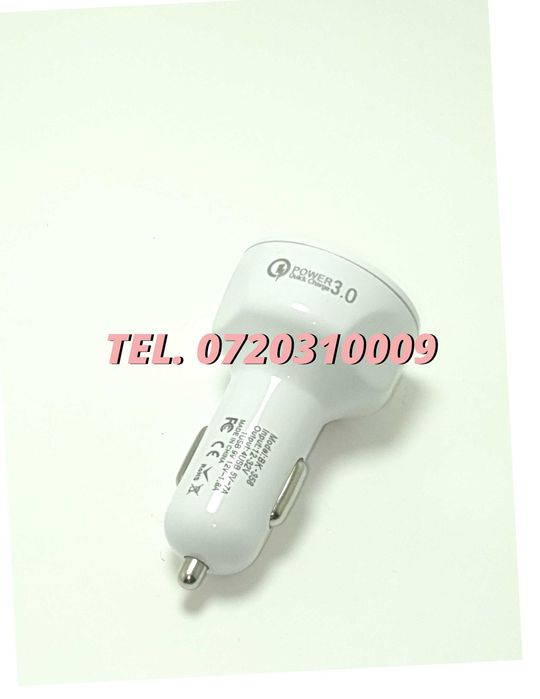 Superfastcharge Incarcator Auto Cu Patru Porturi Usb Partycharge