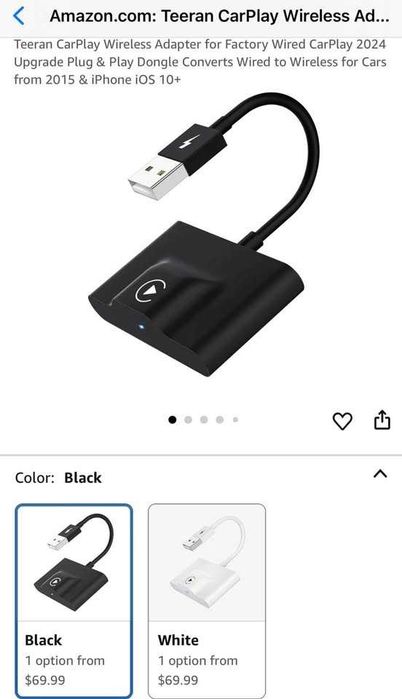 “Teeran” Wireless CarPlay adapter